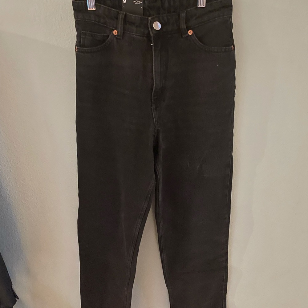 Monki high waisted balloon jeans